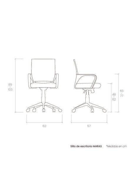 Silla de escritorio MARAS