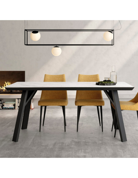 Mesa comedor rectangular CADIE