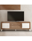 Mueble TV dos cajones y dos puertas 200 cm ROMA