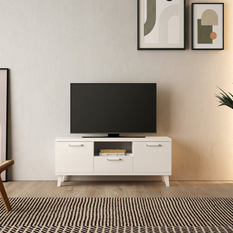 Mueble TV dos puertas y cajón MARCO