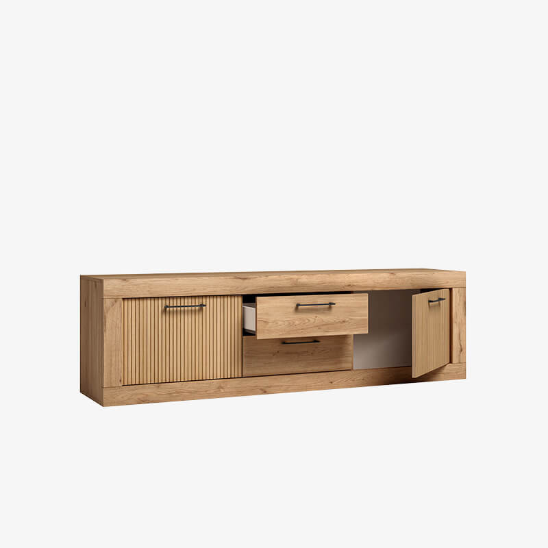 Mueble TV dos cajones y dos puertas 181 cm DALIA