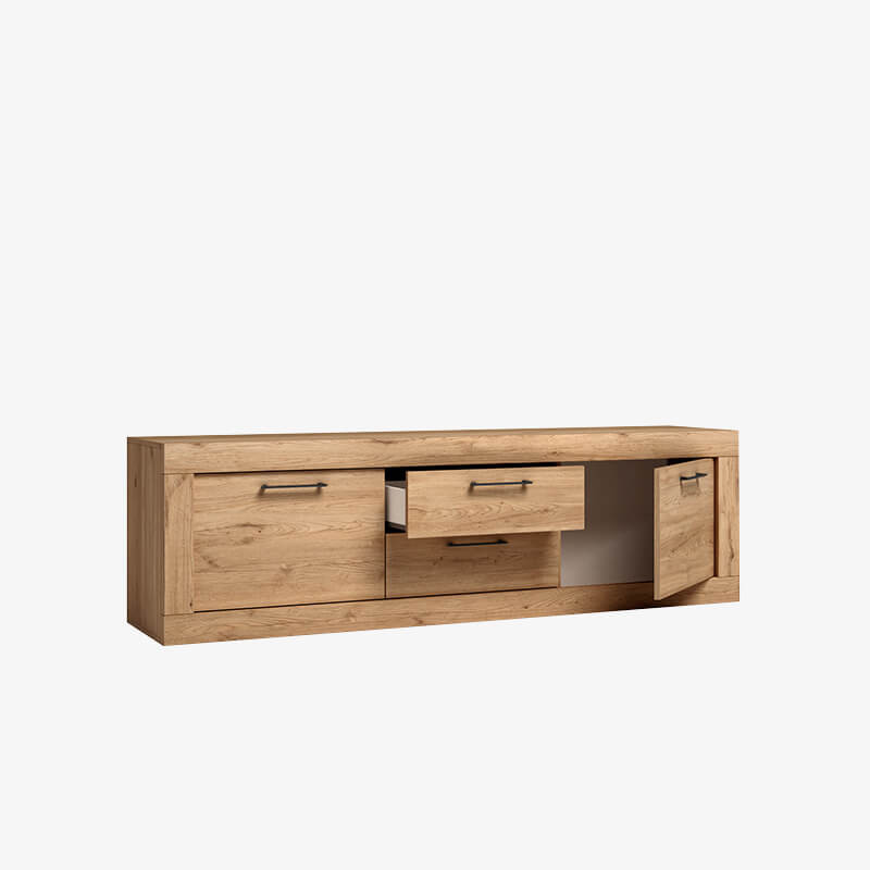 Mueble TV dos cajones y dos puertas 181 cm DALIA