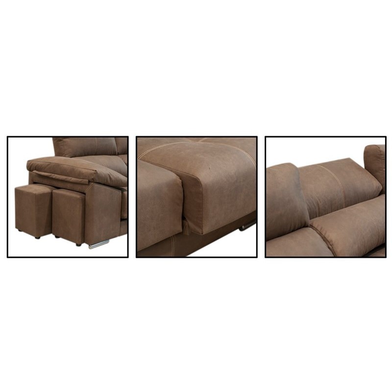 Chaise longue con arcón elevable TRIESTE