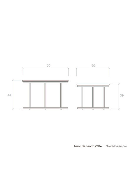 Mesa de centro VEGA