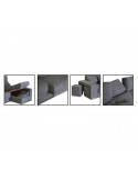 Chaise longue con arcón elevable SAVONA