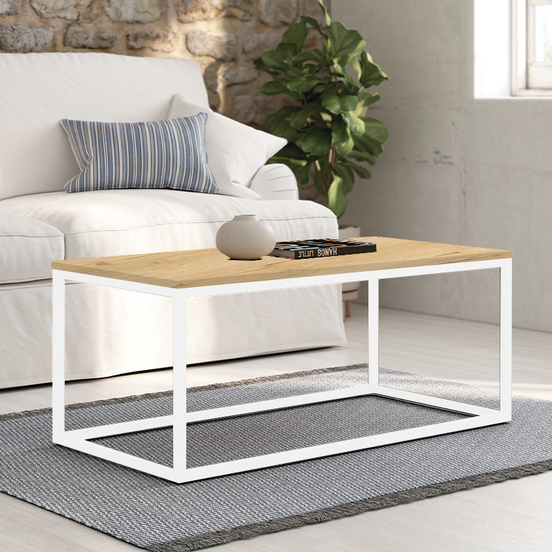 Mesa de centro rectangular CARL