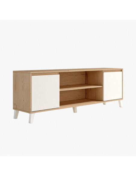 Mueble TV dos puertas y dos huecos 178 cm CHIARA