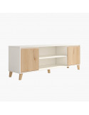 Mueble TV dos puertas y dos huecos 178 cm CHIARA