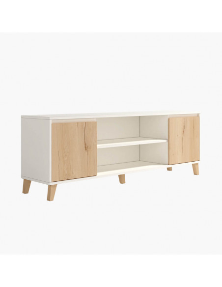 Mueble TV dos puertas y dos huecos 178 cm CHIARA