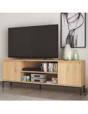 Mueble TV dos puertas y dos huecos 178 cm CHIARA