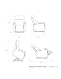 Sillón power-lift eléctrico FIGEL