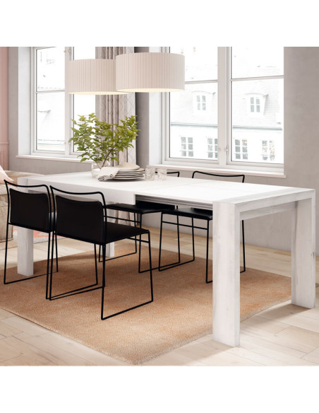 Mesa rectangular pata deslizante DALIA