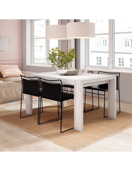 Mesa rectangular pata deslizante DALIA