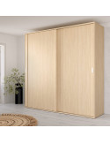 Armario dos puertas correderas altura 240 VIENA