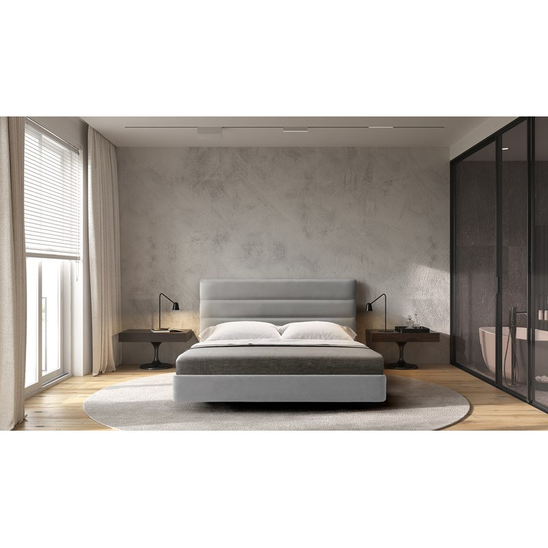 Cama flotante tapizada TOP