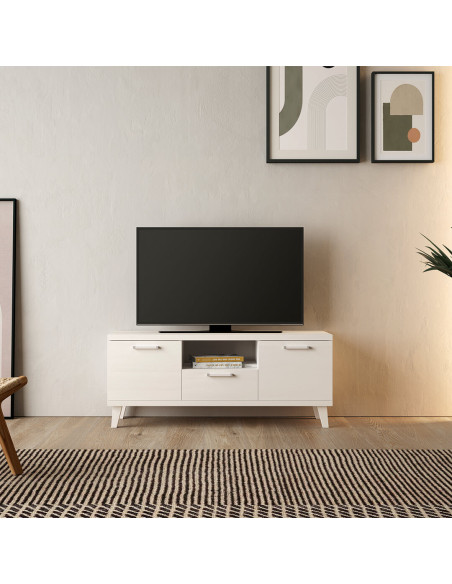 Mueble TV dos puertas y cajón MARCO