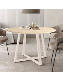 Mesa de comedor redonda fija LIENA