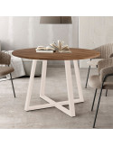 Mesa de comedor redonda fija LIENA