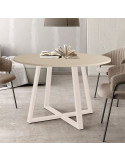 Mesa de comedor redonda fija LIENA