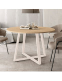 Mesa de comedor redonda fija LIENA
