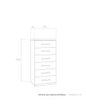Sinfonier seis cajones ANTONELLA