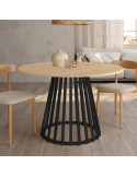 Mesa de comedor redonda fija GAIA