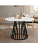 Mesa de comedor redonda fija GAIA