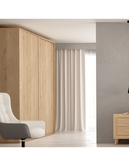 Armario cuatro puertas batientes altura 210 VIENA