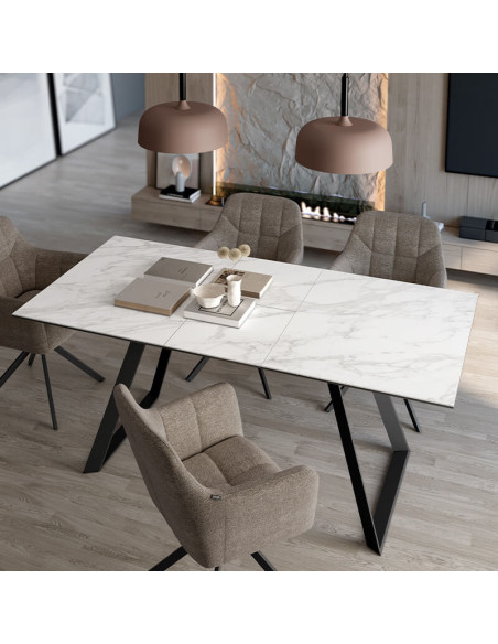 Mesa de comedor extensible ATHENEA