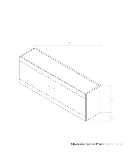 Alto de dos puertas ROMA