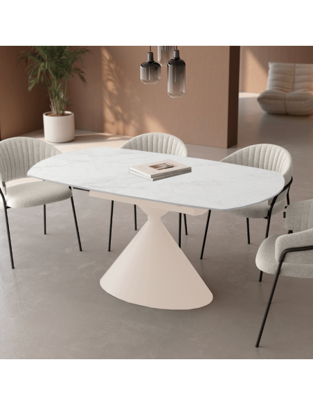 Mesa de comedor extensible CALIA