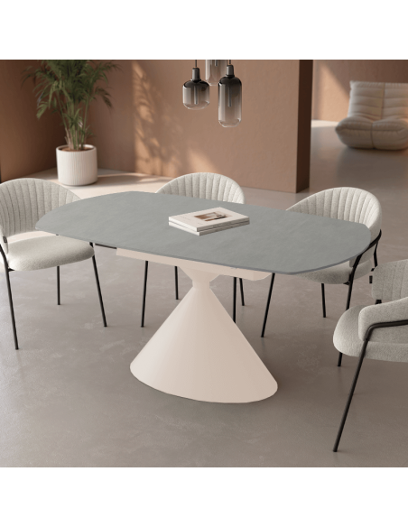 Mesa de comedor extensible CALIA