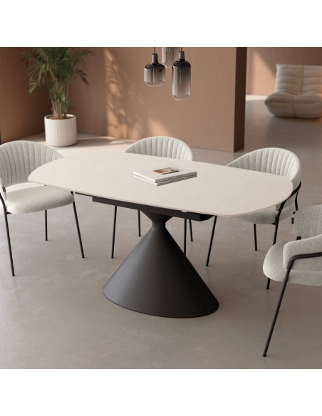 Mesa de comedor extensible CALIA