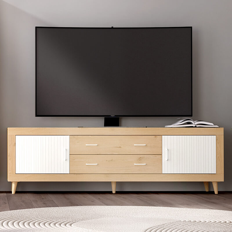 Mueble TV dos cajones y dos puertas 200 cm ROMA