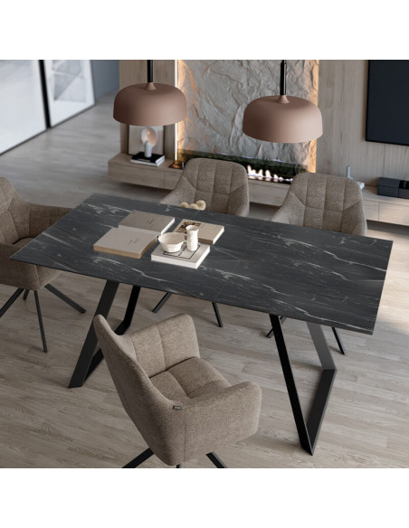 Mesa de comedor extensible ATHENEA