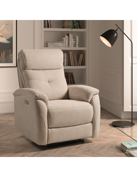 Sillón relax eléctrico JASMINE