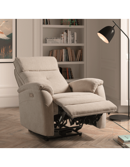 Sillón relax eléctrico JASMINE