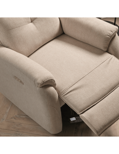 Sillón relax eléctrico JASMINE