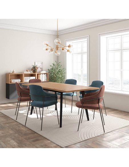 Mesa rectangular extensible INNA