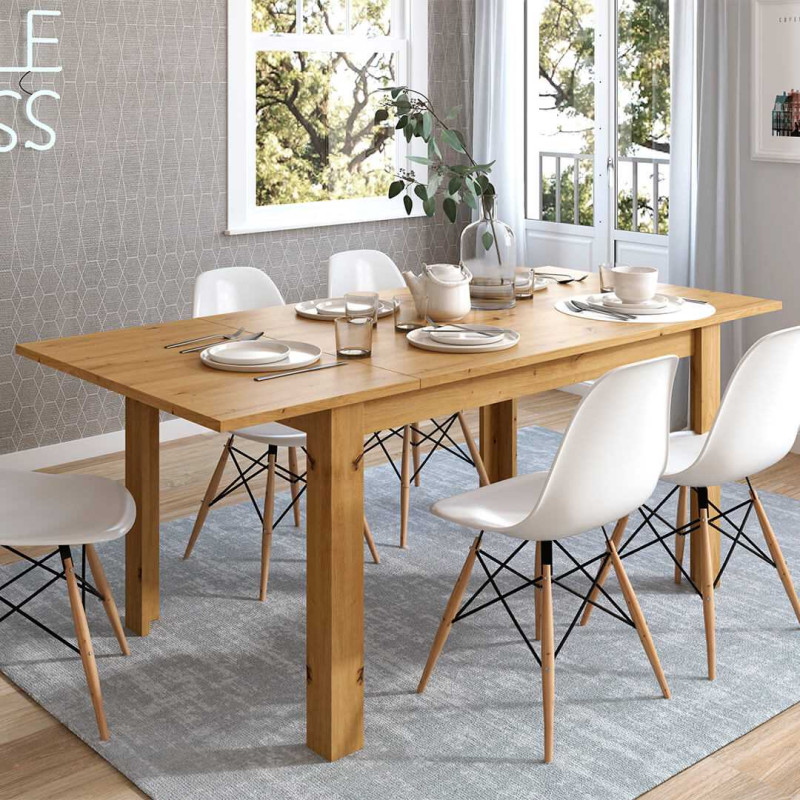 Mesa comedor rectangular extensible DANIELA