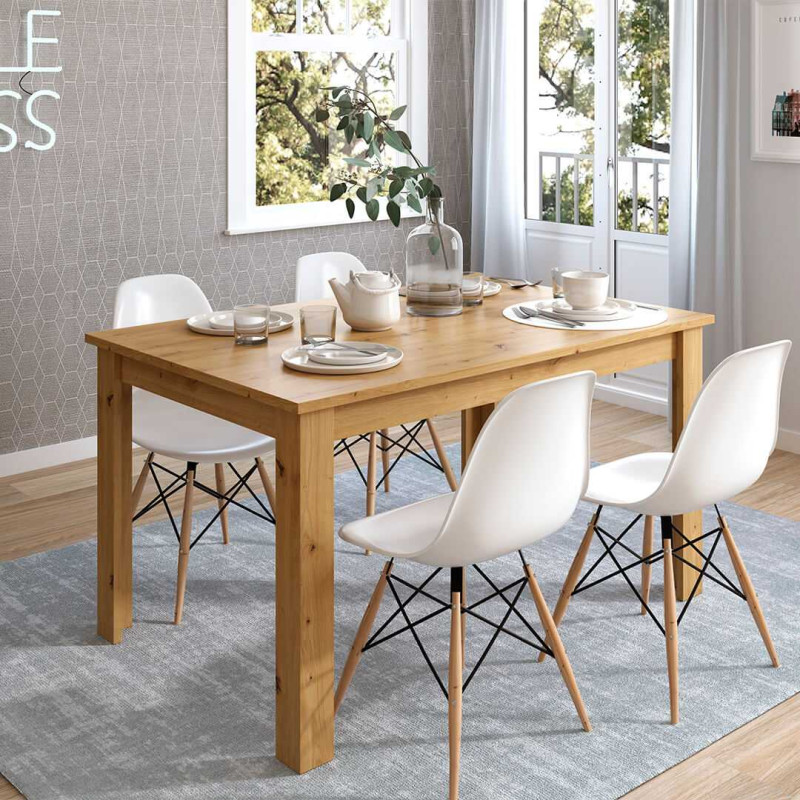 Mesa comedor rectangular extensible DANIELA