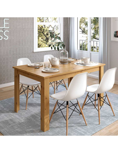 Mesa comedor rectangular extensible DANIELA