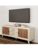 Mueble TV dos cajones y dos puertas ROMA