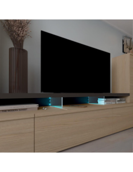 Suplemento TV con cristal DANIELA