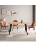 Mesa rectangular fija INNA