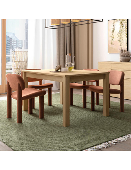 Mesa comedor rectangular extensible DANIELA