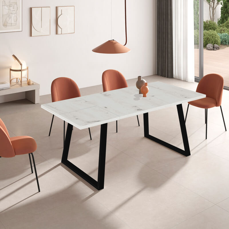 Mesa rectangular extensible SANA