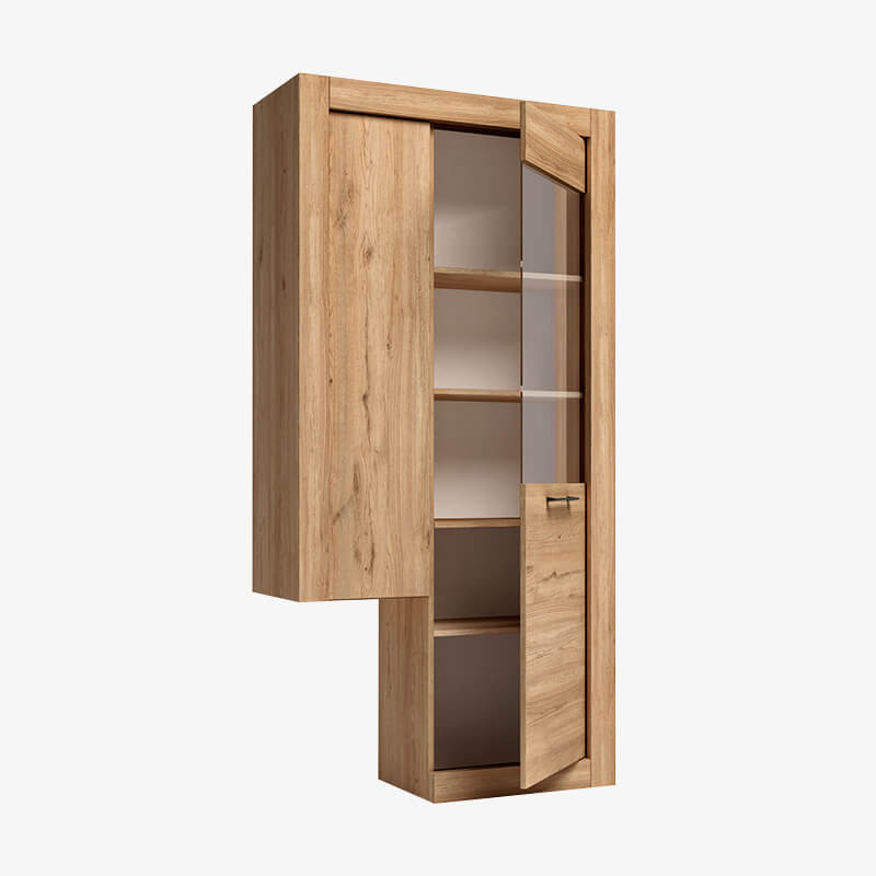 Vitrina dos puertas apilada DALIA