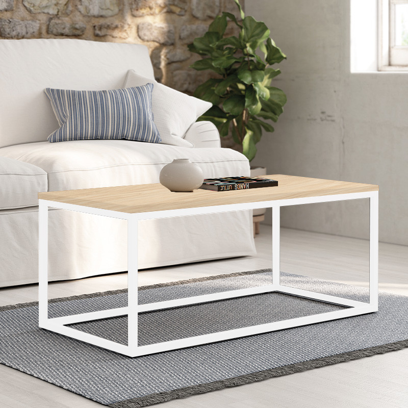 Mesa de centro rectangular CARL