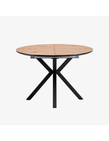 Mesa de comedor redonda extensible ANIA